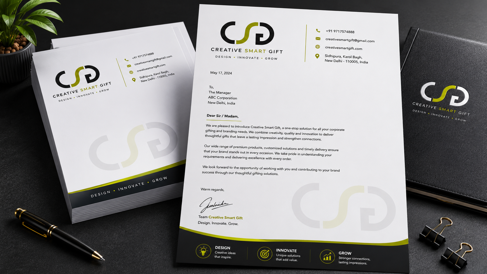 Letterheads